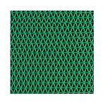 Противоскользящее покрытие Зиг-Заг зелёный 0.9х1м, 8мм