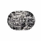 Ковер Витебские ковры Моно 5449a3 mo, овальный, 1000х2000 мм, полипропилен