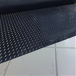 Грязезащита резиновое покрытие ComeForte Елочка AM-07 мелкая линия, черный, 1 м