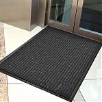 Коврик придверный ComeForte FLOOR MAT Стандарт XT-7003, резина, ковролин, серый, 120х180 см