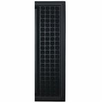 Коврик придверный ComeForte Уют классик CC001462, резина, чёрный, 40х60 см