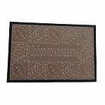 Коврик придверный ComeForte Уют классик СС002733, резина, светло-коричневый, 60х90 см