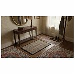 Коврик придверный ComeForte Уют классик СС002733, резина, светло-коричневый, 60х90 см