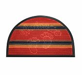 Коврик придверный ComeForte Уют CC001560, резина, мультиколор бордовый, 45х75 см