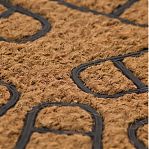 Коврик Sunstep Следы 32-081, кокосовое волокно, резина, 400х600 мм