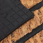 Коврик Sunstep Следы 32-081, кокосовое волокно, резина, 400х600 мм