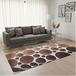 Ковровая дорожка 3D матовая 4х1000х1200 мм, Арт-108, белый