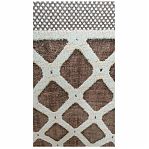 Ковровая дорожка 3D матовая 4х1000х1200 мм, Арт-129, коричневый