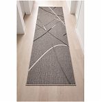 Ковровая дорожка 3D матовая 4х1000х1400 мм, Арт-1,4-113, серебристый