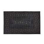 Коврик придверный ComeForte Pin Mat Welcome, черный, 45х75 см
