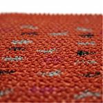 Коврик придверный ComeForte FRG Orange, резина, овал, 40х60 см