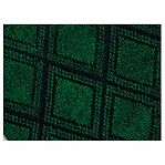 Коврик придверный ComeForte Жаккард, Ромб зеленый, 400х600 мм, противоскользящий