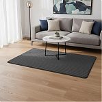 Коврик влаговпитывающий ComeForte Soft, полиэстер, серый, 60х90 см