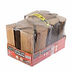 Дрова Supergrill ольховые для камина, экстра сухие, чистое стекло, колотые, камерная сушка, упаковка 8 кг