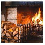 Дрова березовые Из лесу вестимо, колотые, камерной сушки, в сетке 10 литров