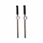 Держатель для швабр и инструмента Park 232741, на самоклеящейся основе, на два предмета, 75х200 мм