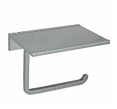 Держатель туалетной бумаги Frap F30603-19, прямоугольный, оружейная сталь