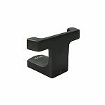 Крючок двойной Frap F30605-29 для ванной комнаты, нержавеющая сталь, оружейная сталь