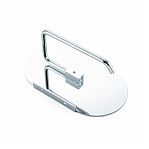 Держатель туалетной бумаги Gappo G30703 с полкой, нержавеющая сталь, хром
