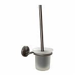 Ершик настенный для унитаза Gappo G30710-9, металл, оружейная сталь