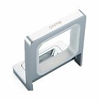 Держатель со стаканом Gappo G30806 для зубных щеток, стекло, хром