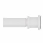 Карниз для ванной комнаты Iddis ELEGANTE RSW0120I14, телескопический, белый матовый, алюминий, 1100-2000 мм