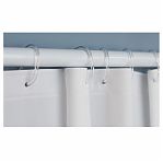 Штора для ванной IDDIS P02PE18I11, полиэтилен, 1800х2000 мм, белый