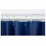 Штора для ванной IDDIS P05PE18I11, полиэтилен, 1800х2000 мм, темно-синий