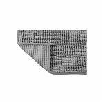 Коврик для ванной Рыжий Кот BASIC 102405, 400х600 мм, серый, полиэстер, нескользящий