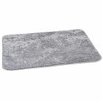 Коврик для ванной Рыжий Кот PASTEL 102460, 400х600 мм, серый, полиэстер, латекс