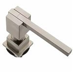 Дозатор жидкого мыла Gappo G404-5 встраиваемый, объем 300 мл, латунь, пластик, сатин