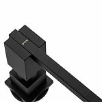 Дозатор жидкого мыла Gappo G404-1 встраиваемый, объем 300 мл, латунь, пластик, черный