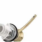 Дозатор жидкого мыла Gappo G403-4 встраиваемый, объем 300 мл, латунь, пластик, бронза