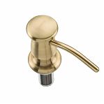 Дозатор жидкого мыла Gappo G403-4 встраиваемый, объем 300 мл, латунь, пластик, бронза