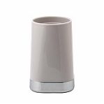 Стакан для ванной комнаты Swensa Gloss  SWP-1901LGY-03, пластик, светло-серый