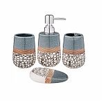 Дозатор Lefard 755-1021, для жидкого мыла или моющего средства, тонкая керамика