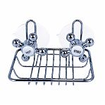 Мыльница Рыжий Кот Spot-BH-04, на присосках, прямоугольная, 12.5x10x8.5 см, 008147