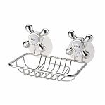 Мыльница Рыжий Кот Spot-BH-04, на присосках, прямоугольная, 12.5x10x8.5 см, 008147