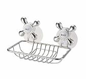 Мыльница Рыжий Кот Spot-BH-04, на присосках, прямоугольная, 12.5x10x8.5 см, 008147