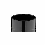 Стакан для ванной Leonord Barcelona, керамика, черный, 8х8х10 см