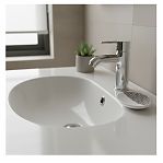 Мыльница для ванной Lefard 755-1034, керамика и пластик, белый с рисунком