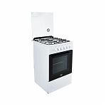 Плита комбинированная MIU  5010 ERP, цвет белый, объем электродуховки 52 л, откидная дверца