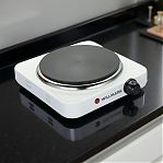 Электроплитка настольная Willmark НS-115W 20003362, 1 конфорка, цвет белый, 1.5кВт
