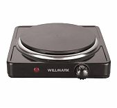 Электроплитка настольная Willmark НS-115W 20003362, 1 конфорка, черная