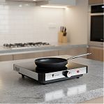 Электроплитка настольная Leonord LE-1747, инфракрасная, цвет черный, 2 кВт