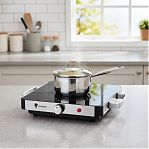 Электроплитка настольная Leonord LE-1747, инфракрасная, цвет черный, 2 кВт