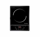 Плита стеклокерамическая Willmark WCP-676B, 2001305, 1 конфорка Hi Light, LED дисплей, таймер, черная, 2 кВт
