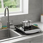 Электроплитка настольная Brayer 2810BR, 1 конфорка, цвет черный, 2 кВт