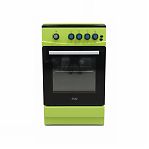 Плита газовая MIU UNO 52S, УТ-00002894, цвет зеленый, объем духовки 54 л, откидная дверца