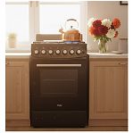 Плита комбинированная MIU Harisma 516S , цвет черный, объем электродуховки 52.8 л, откидная дверца